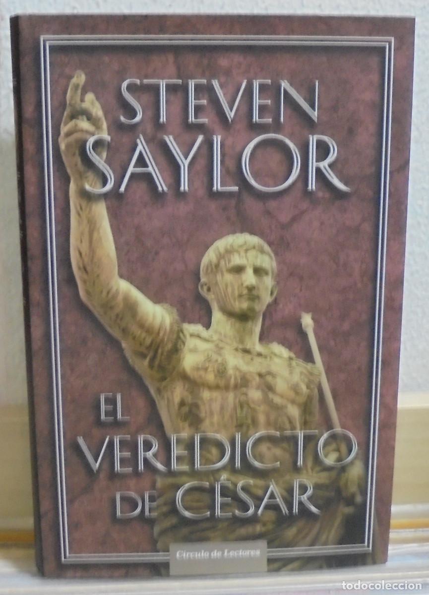 Libros de segunda mano: El veredicto de C&eacute;sar. Steven Saylor - Foto 1
