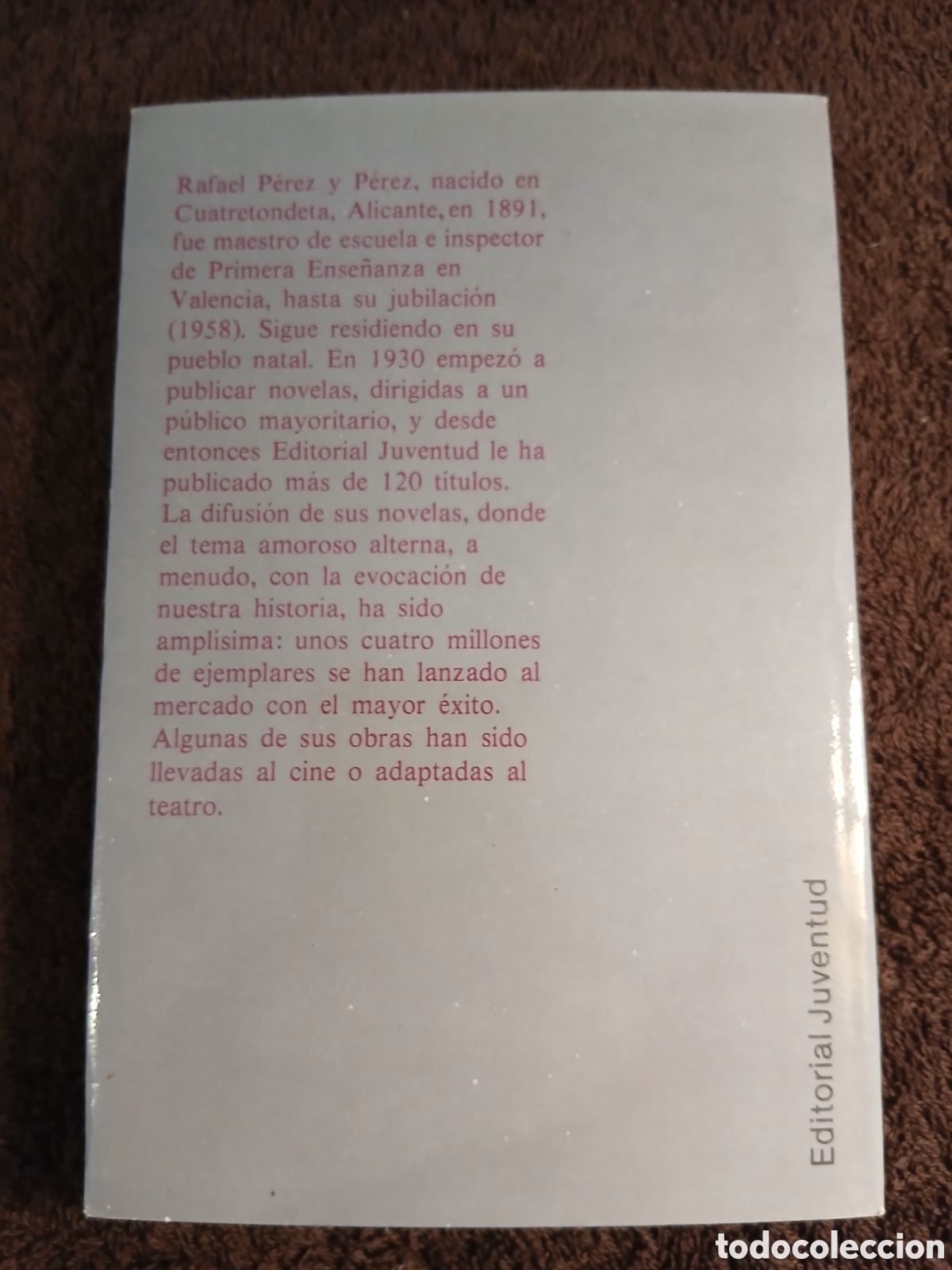 Libros de segunda mano: Yolanda. Rafael P&eacute;rez y P&eacute;rez. - Foto 3