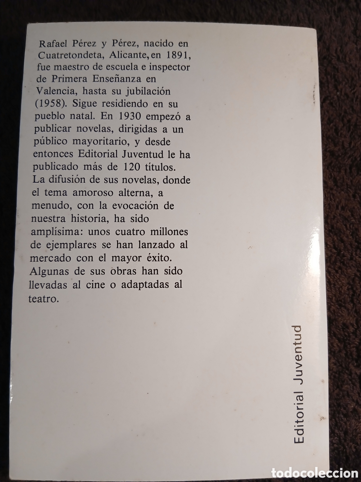 Libros de segunda mano: El valido del Rey. Rafael P&eacute;rez y P&eacute;rez. - Foto 3