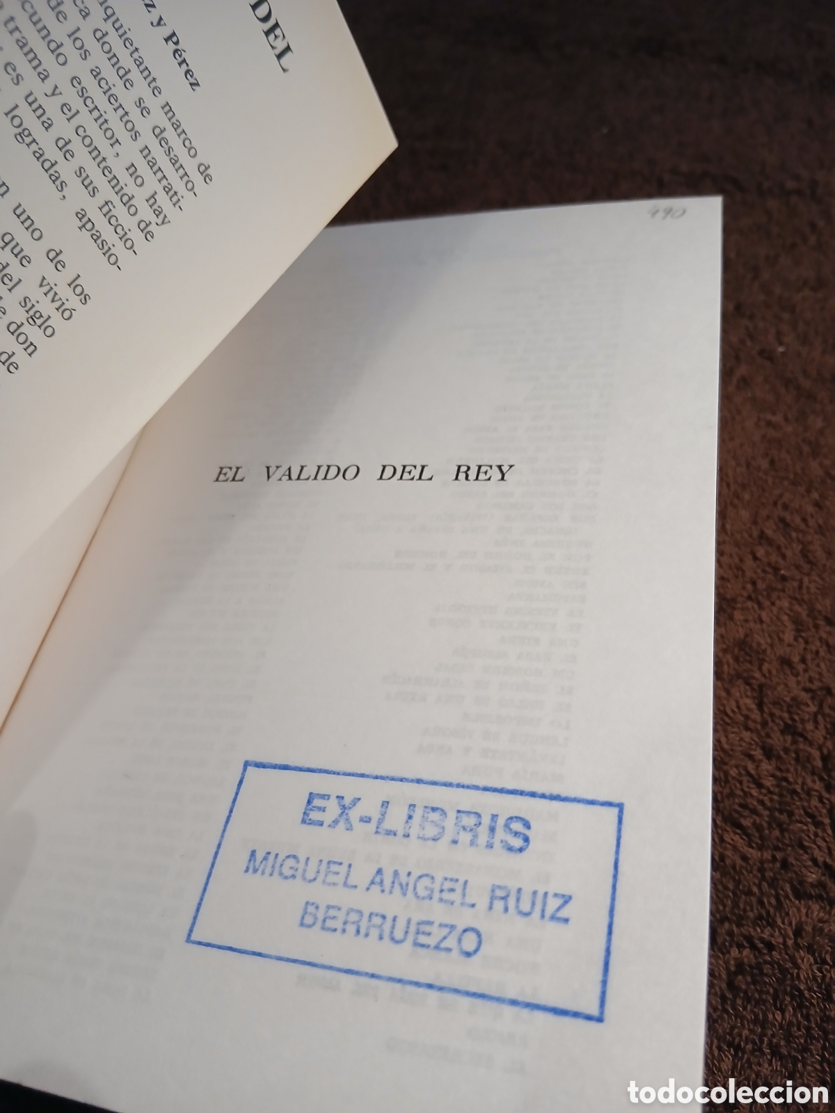 Libros de segunda mano: El valido del Rey. Rafael P&eacute;rez y P&eacute;rez. - Foto 7
