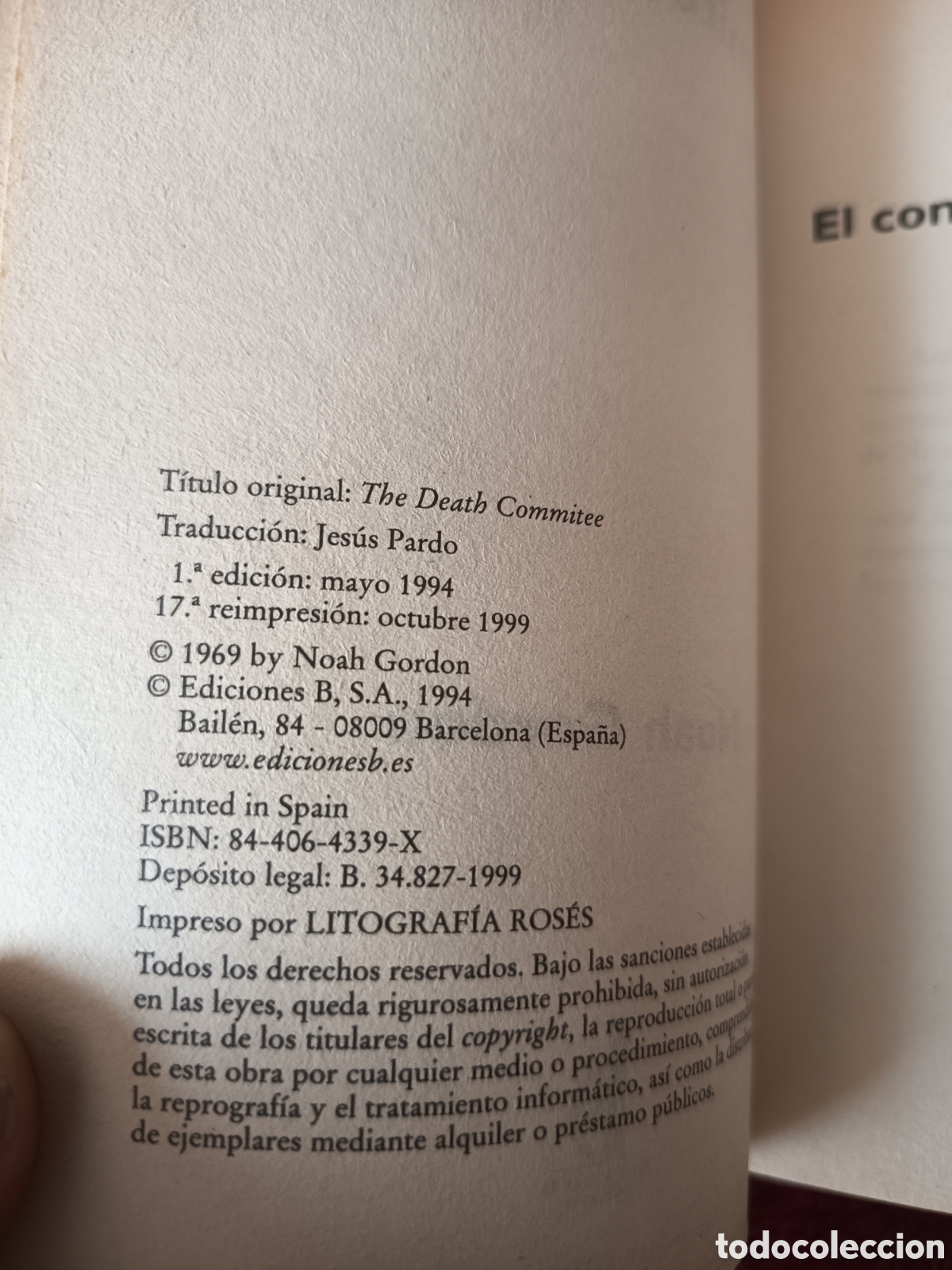 Libros de segunda mano: Libros Noah Gordon 3 libros - Foto 13
