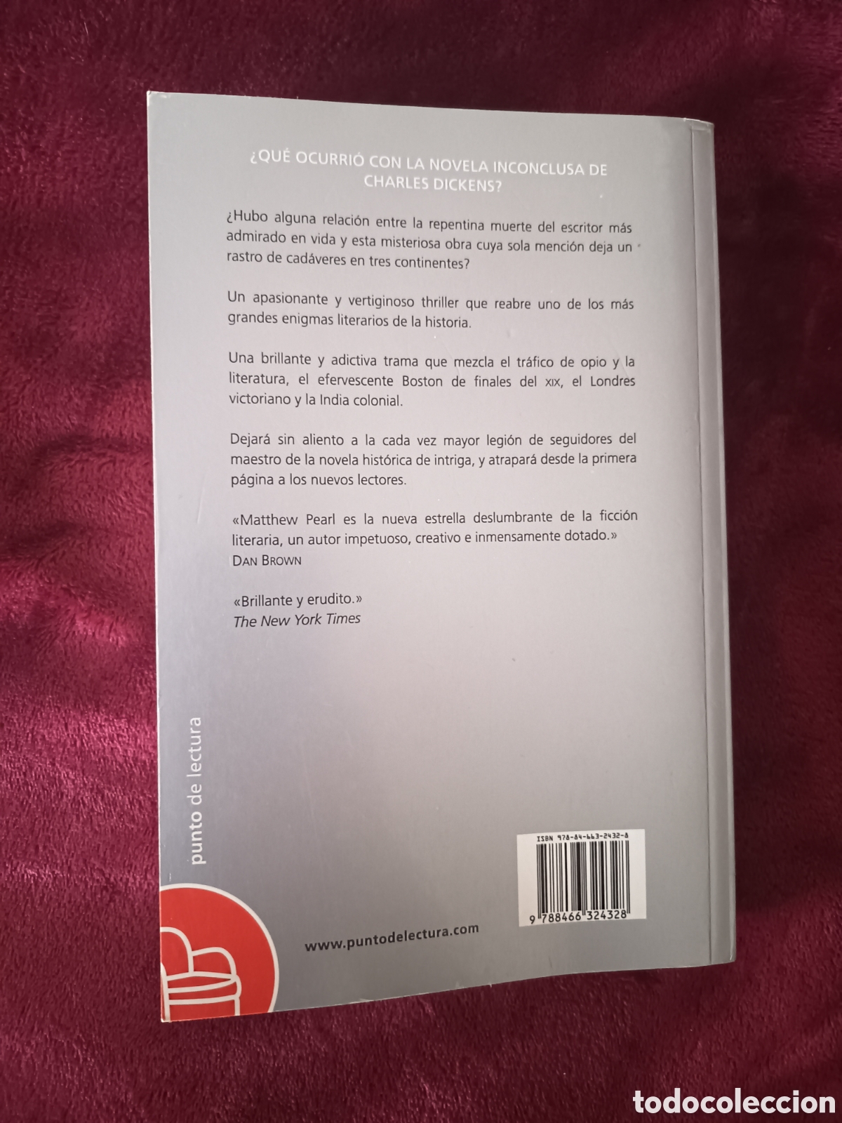 Libros de segunda mano: El &Uacute;ltimo Dickens Matthew Pearl - Foto 3
