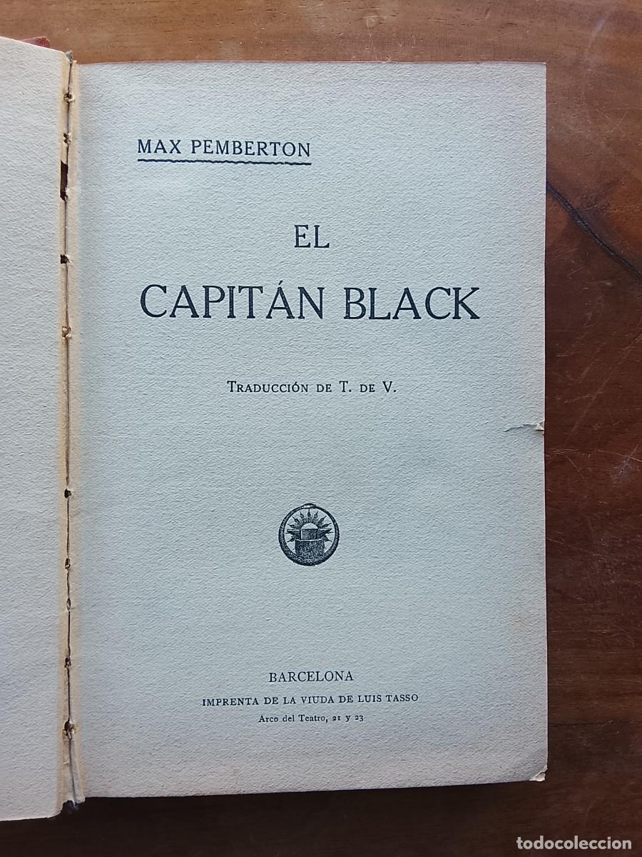 Libros de segunda mano: El capit&aacute;n Black, Max Pemberton - Foto 2