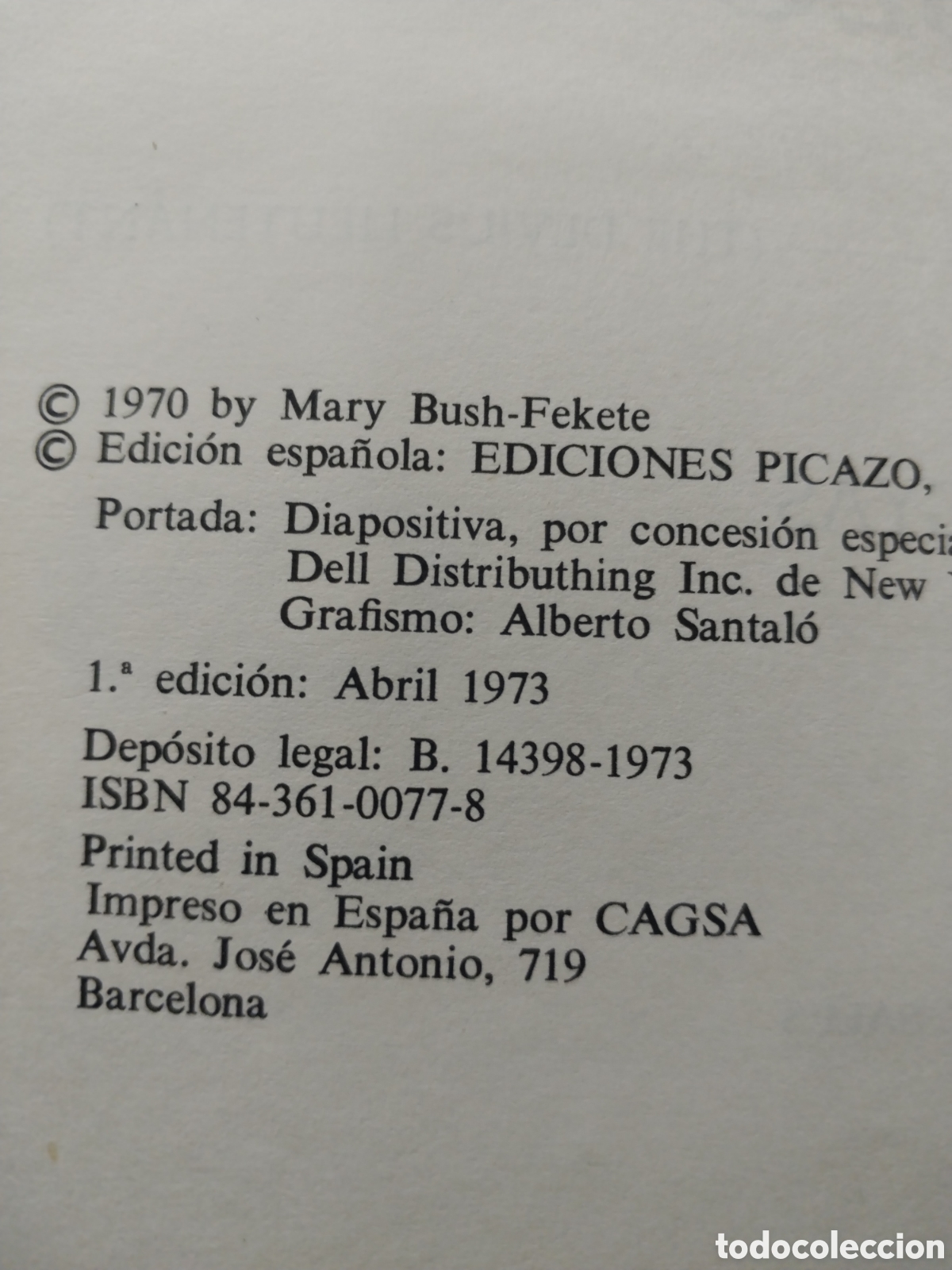 Libros de segunda mano: EL TENIENTE DEL DIABLO a&ntilde;o 1973 - Foto 2