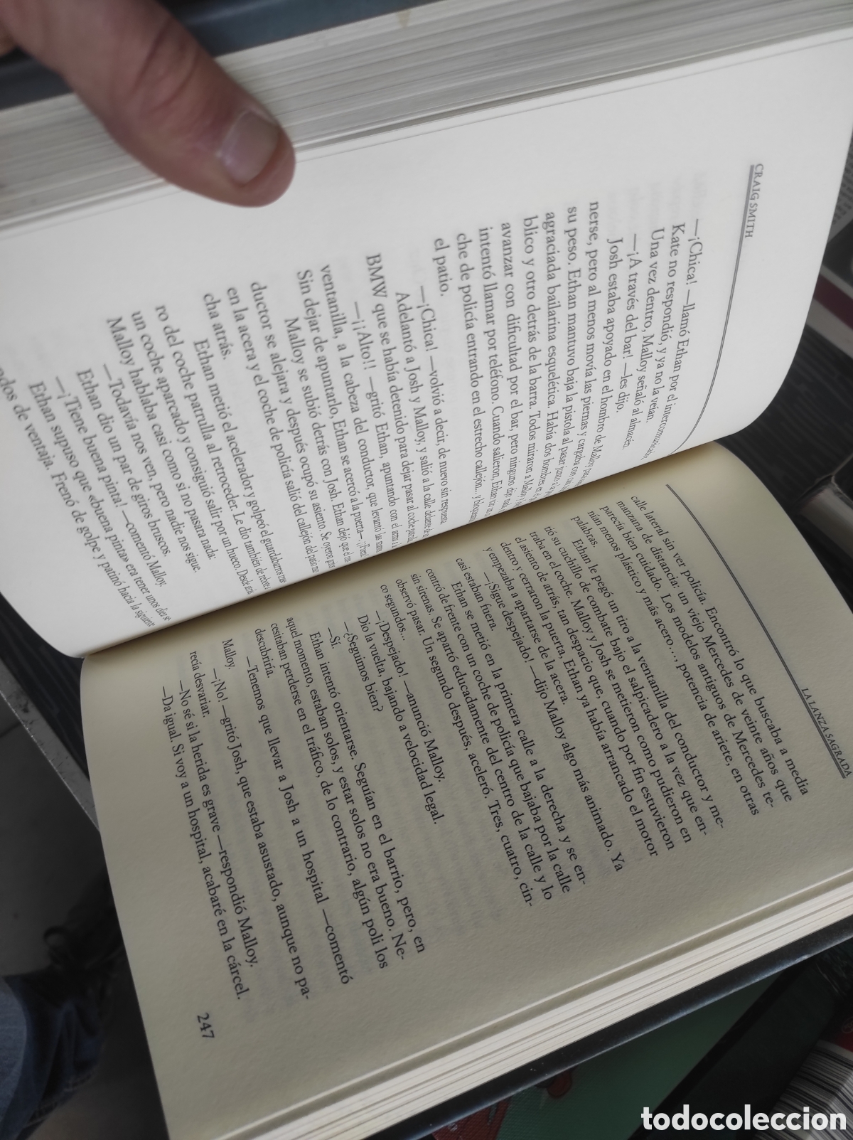Libros de segunda mano: La lanza sagrada - Craig Smith - Foto 2