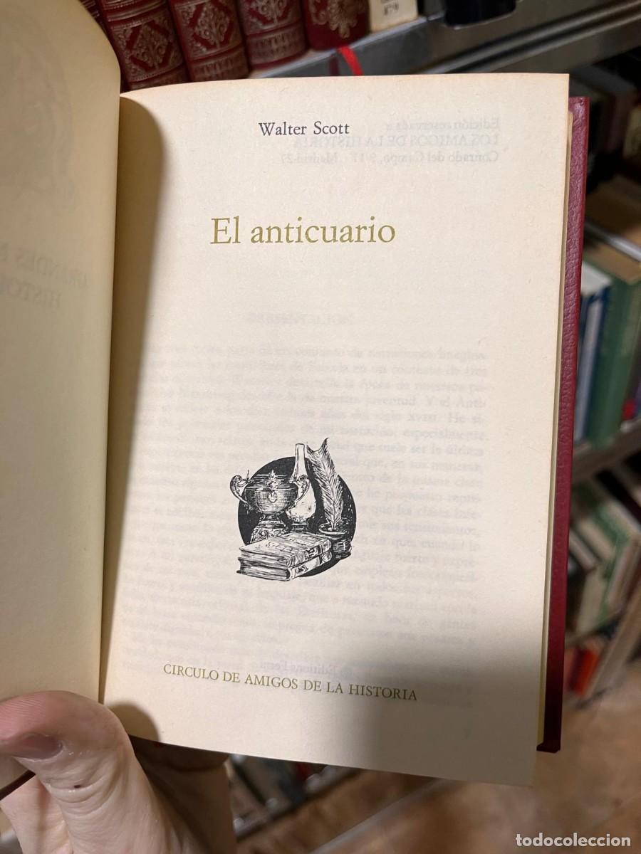 Libros de segunda mano: BLAS54E Walter Scott, El anticuario - Foto 2