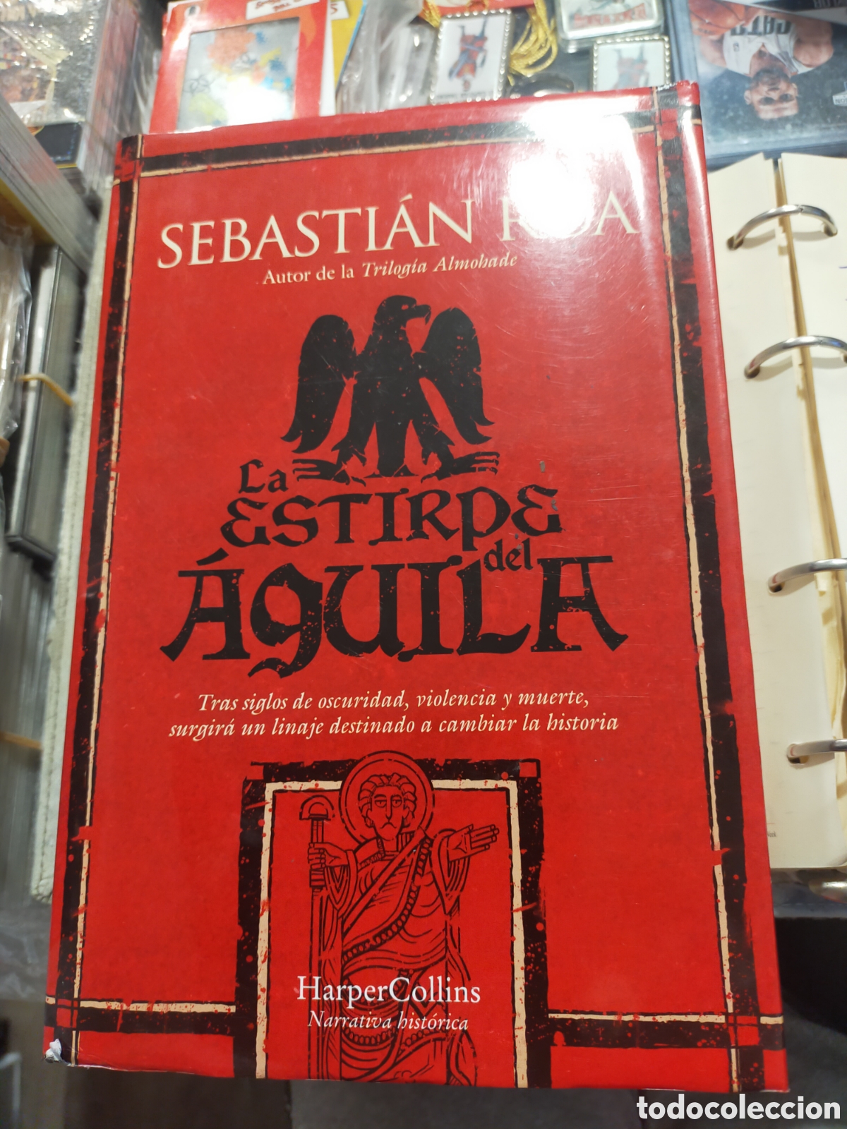 Libros de segunda mano: LA ESTIRPE DEL AGUILA SEBASTI&Aacute;N ROA HARPERCOLLINS