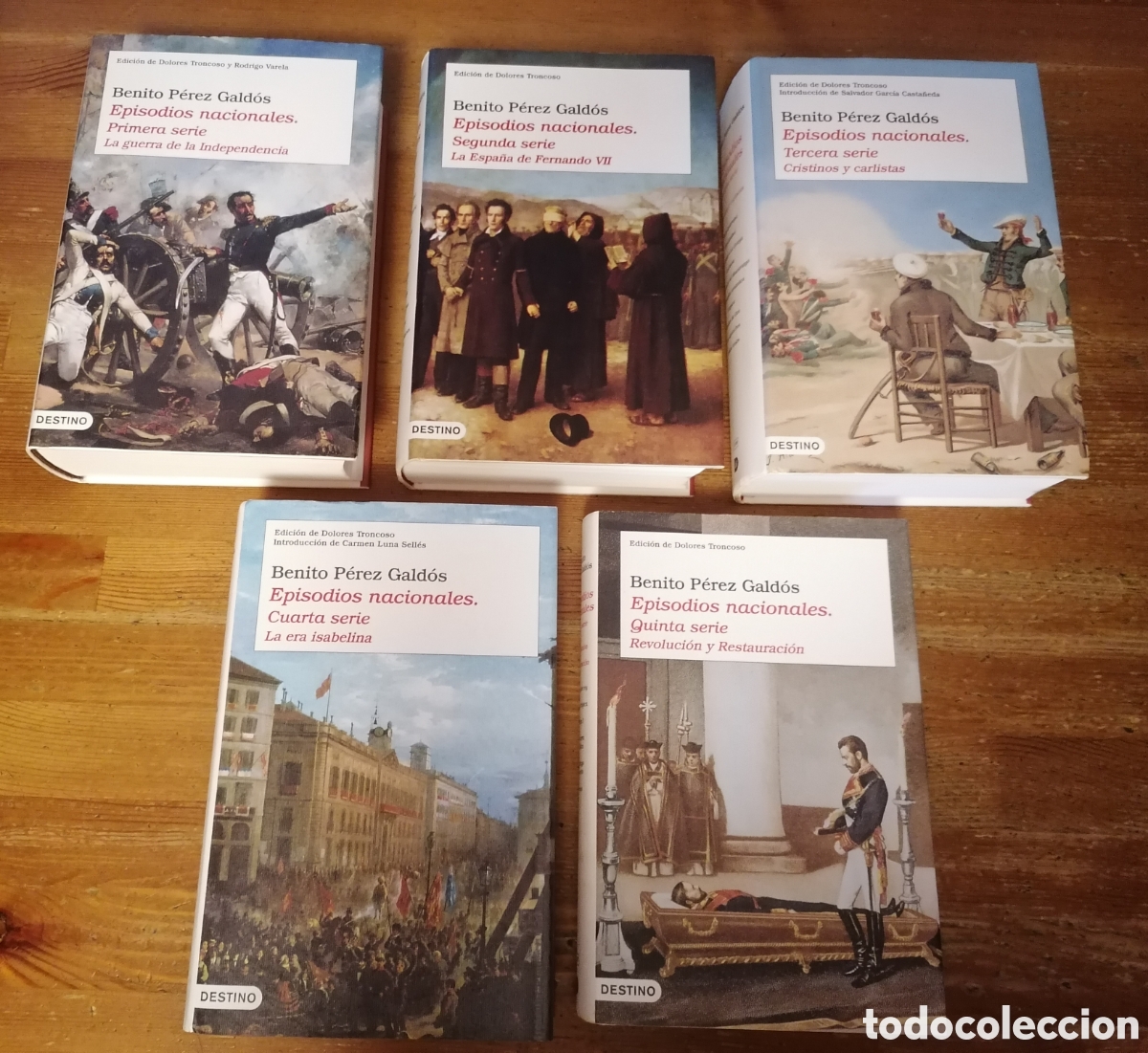Libros de segunda mano: Episodios Nacionales - Benito Perez Gald&oacute;s - Ediciones Destino - Dolores Troncoso