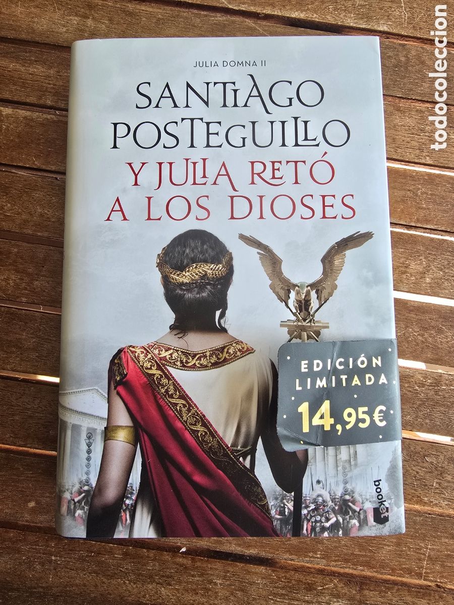 Libros de segunda mano: Y Julia ret&oacute; a los dioses (Julia Domna II) Edici&oacute;n limitada Santiago Posteguillo BOOKET 2025