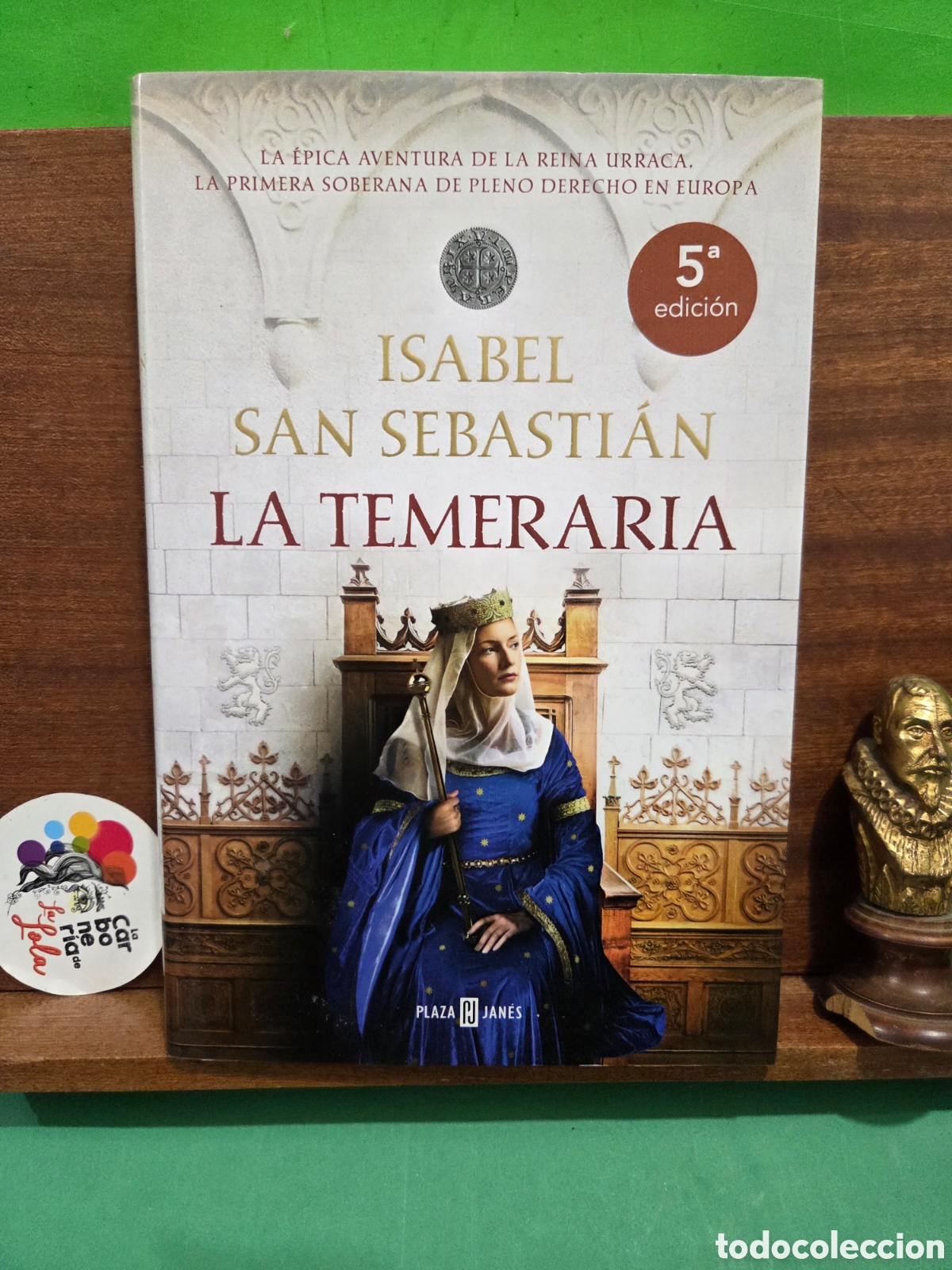 Libros de segunda mano: ISABEL SAN SEBASTI&Aacute;N...&rdquo;&rdquo;LA TEMERARIA&rdquo;&rdquo;...PLAZA Y JANES...2024...