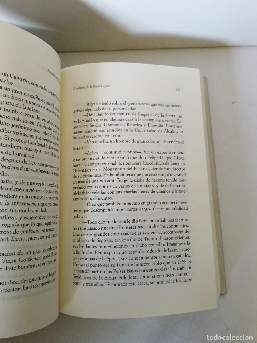 Libros de segunda mano: EL ENIGMA DE LA SANTA ESPINA - Foto 9