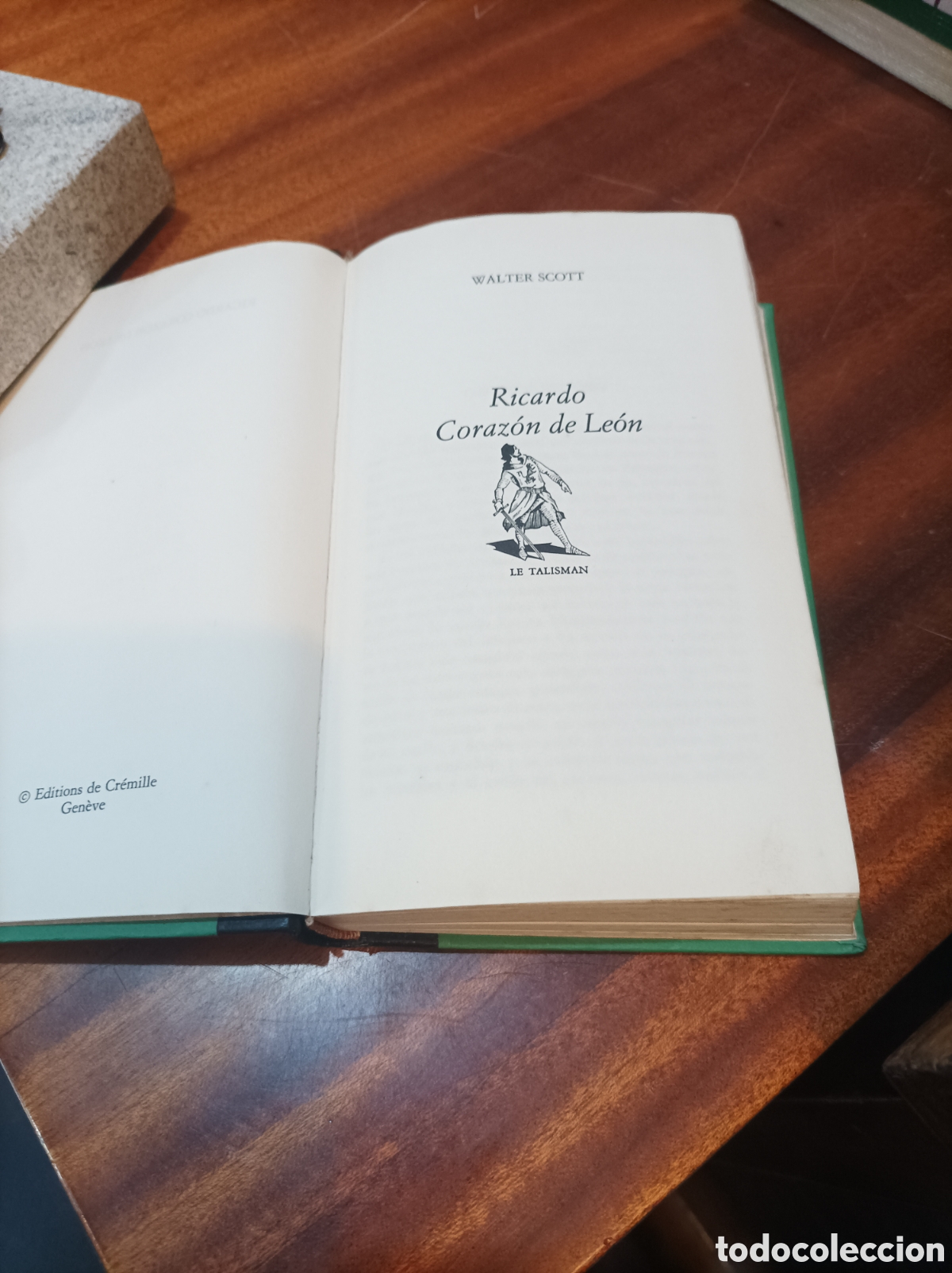 Libros de segunda mano: RICARDO CORAZ&Oacute;N DE LEON.WALTER SCOTT. - Foto 2
