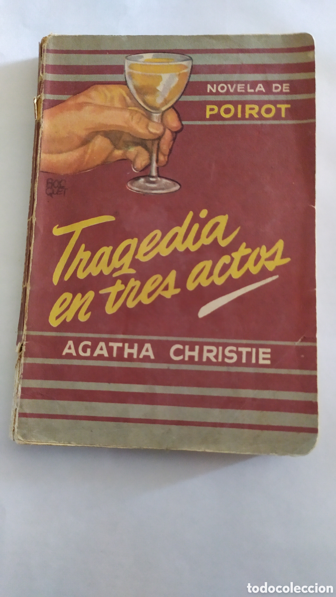Libros de segunda mano: LIBRO DE BOLSILLO TRAGEDIA EN TRES ACTOS - Foto 1