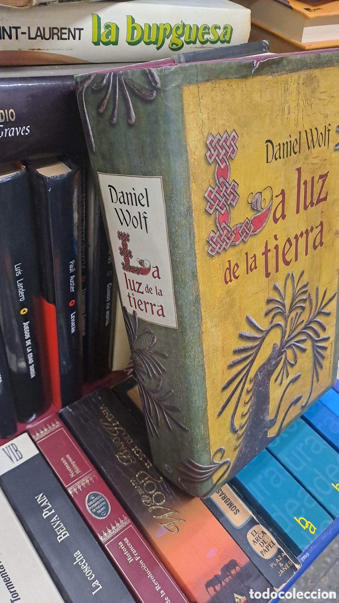 Libros de segunda mano: La luz de la tierra - Daniel Wolf - Circulo de lectores - Foto 2