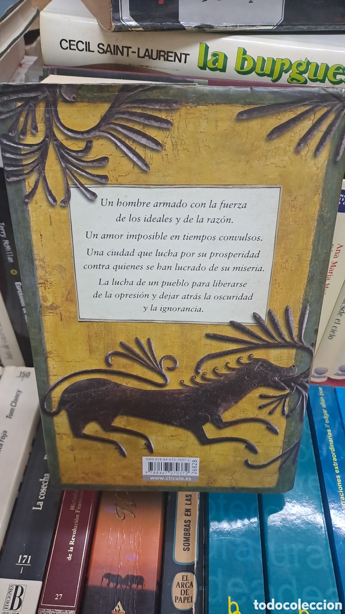 Libros de segunda mano: La luz de la tierra - Daniel Wolf - Circulo de lectores - Foto 3