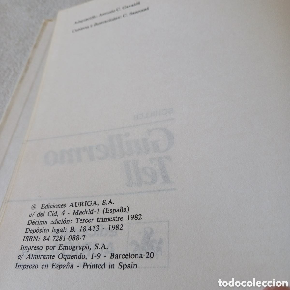 Libros de segunda mano: Guillermo Tell de Schiller - Foto 5