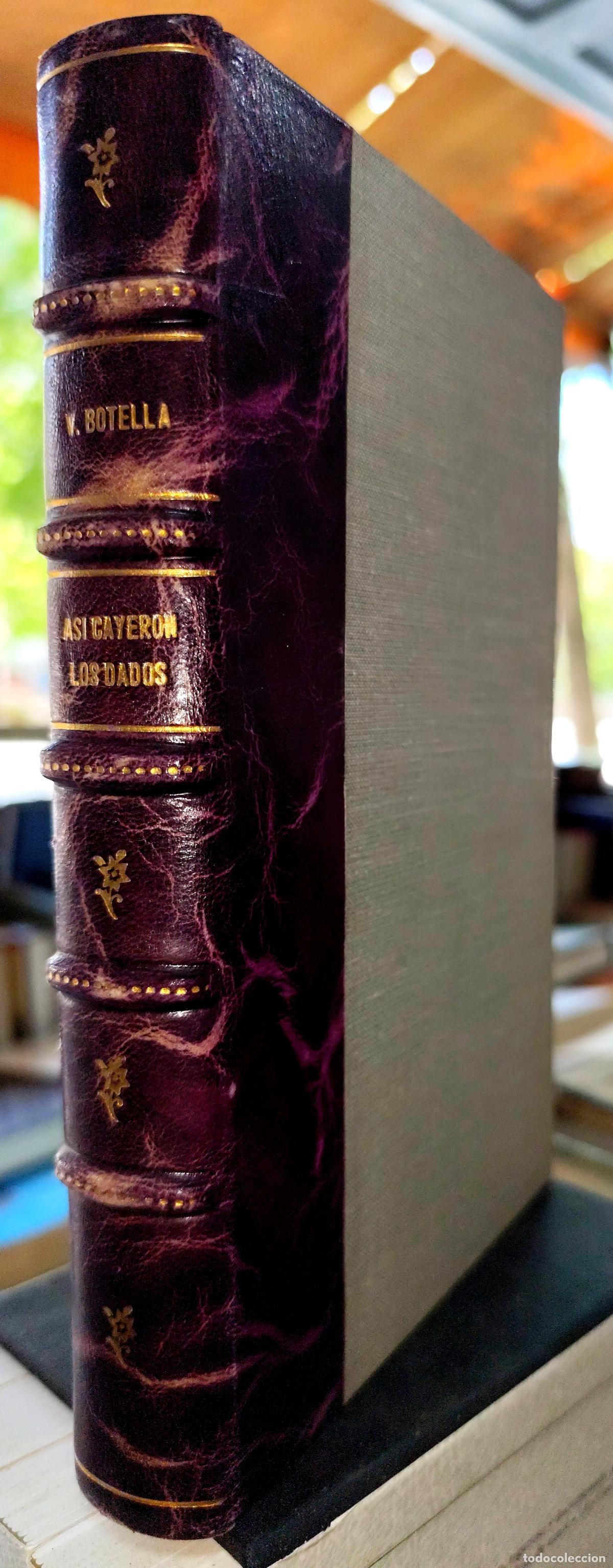 Libros de segunda mano: AS&Iacute; CAYERON LOS DADOS. VIRGILIO BOTELLA PASTOR. NOVELA SOBRE REPUBLICANOS EXILADOS.