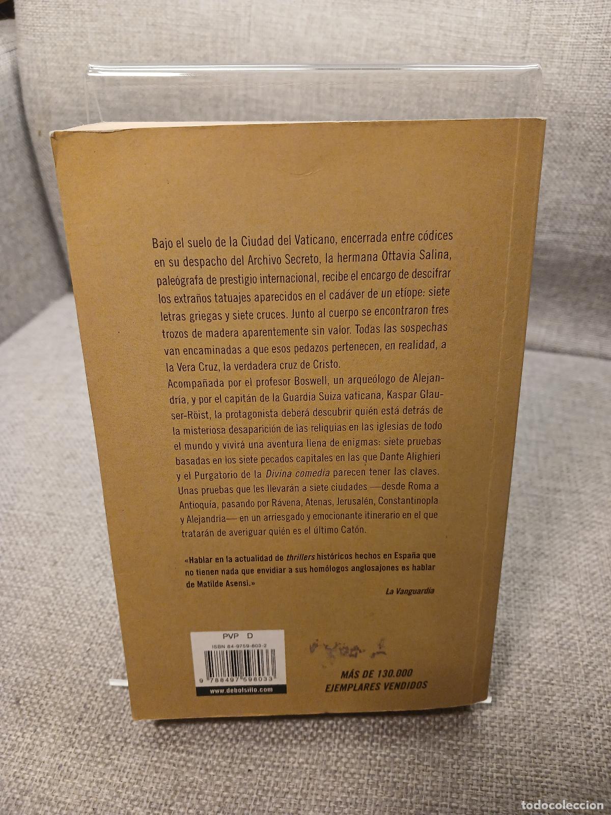 Libros de segunda mano: El &uacute;ltimo Cat&oacute;n - Matilde Asensi - Foto 3