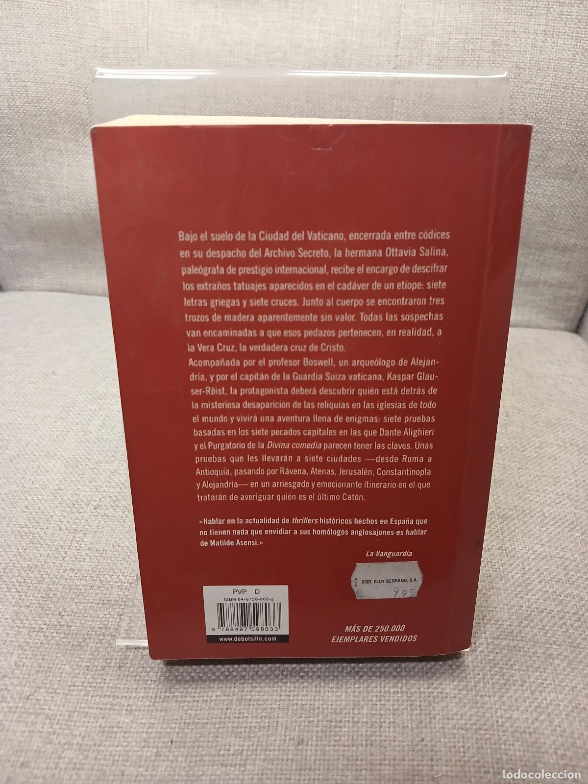 Libros de segunda mano: El &uacute;ltimo Cat&oacute;n - Matilde Asensi - Foto 3