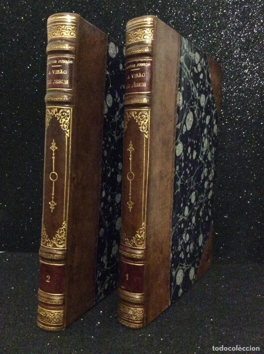Libros de segunda mano: CAMPOS J&Uacute;NIOR (Ant&oacute;nio Maria de).&mdash; A VIS&Atilde;O DE JESUS. 1.&ordf; edi&ccedil;&atilde;o. Belas encaderna&ccedil;&otilde;es