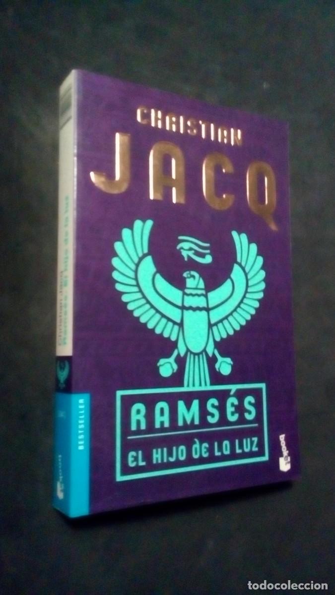 Libros de segunda mano: CHRISTIAN JACQ-RAMS&Eacute;S EL HIJO DE LA LUZ-COMO NUEVO