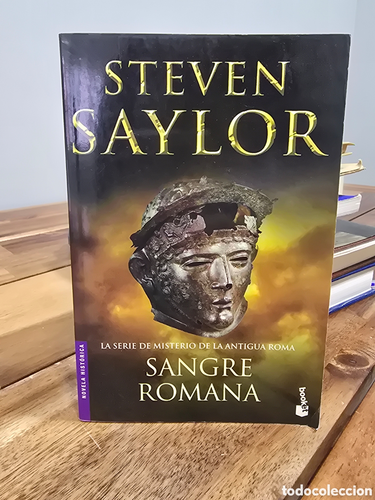 Libros de segunda mano: SANGRE ROMANA Steven Saylor BOOKET 2008 novela historica misterio de la antigua roma