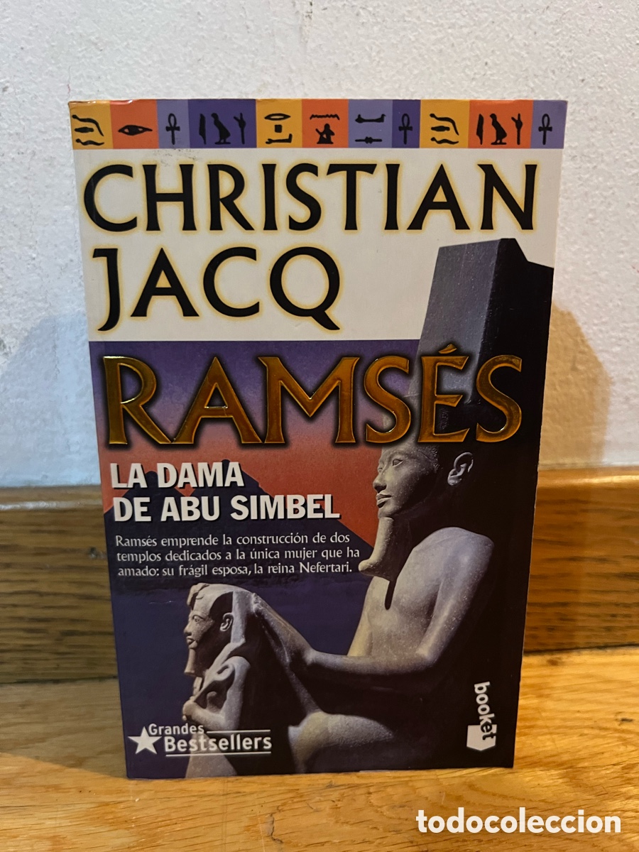 Libros de segunda mano: CHRISTIAN JACQ RAMS&Eacute;S LA DAMA DE ABU SIMBEL