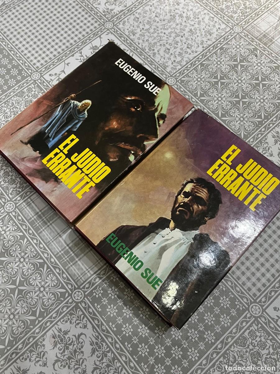Libros de segunda mano: Eug&egrave;ne Sue - EL JUDIO ERRANTE. TOMO I y II. 1971. EDICIONES PETRONIO. Tapa dura