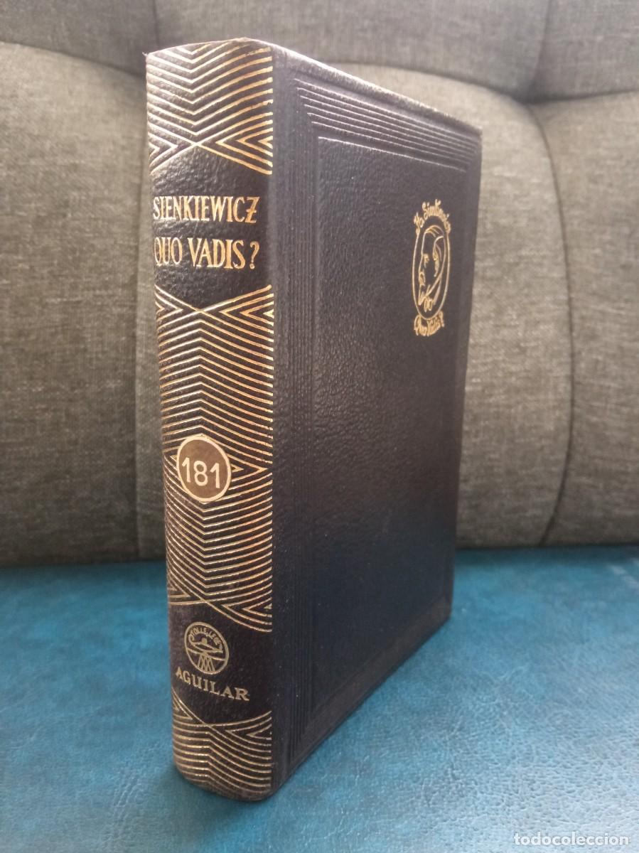 Libros de segunda mano: HENRYK SIENKIEWICZ - QUO VADIS?. AGUILAR, 1951.