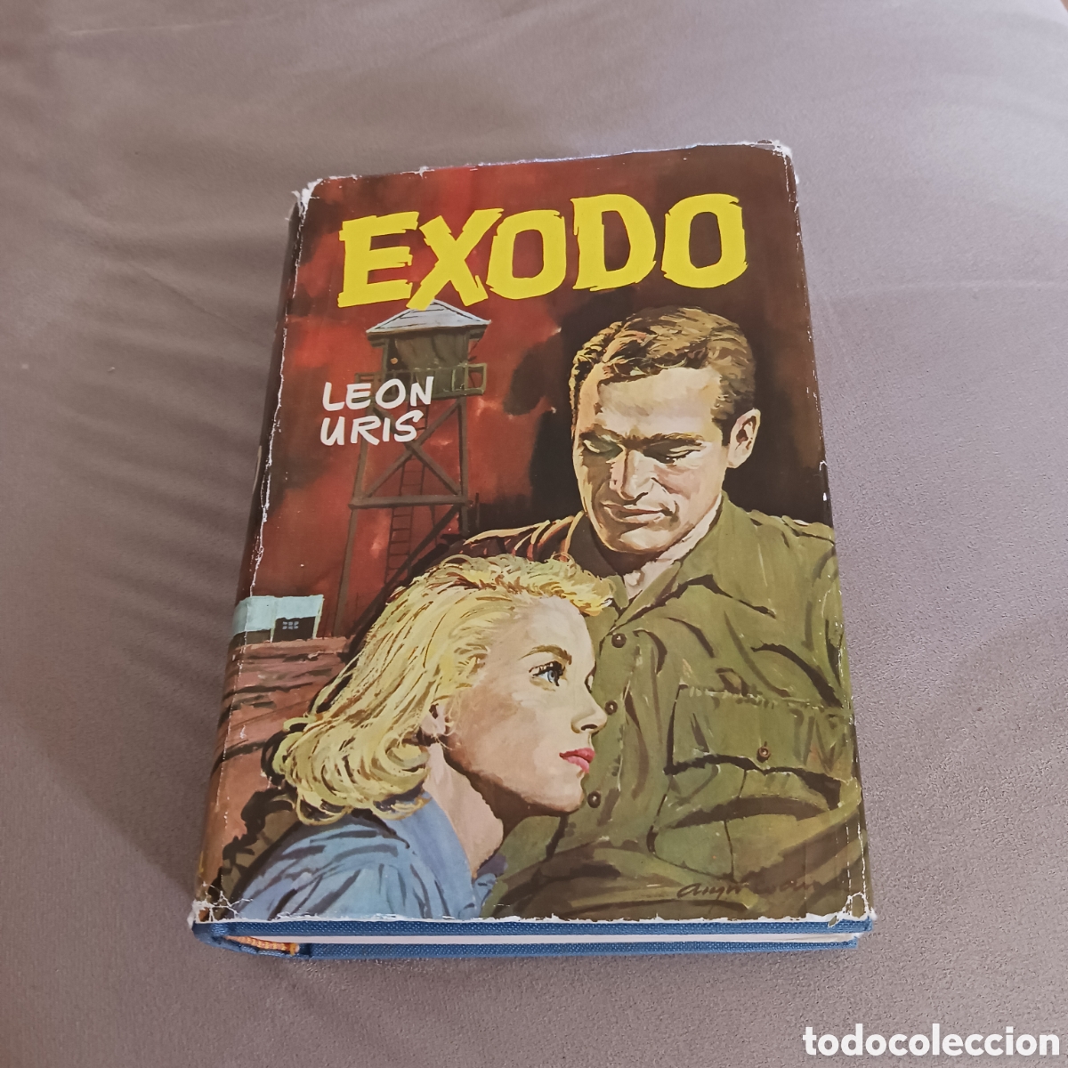 Livros em segunda m&atilde;o: &Eacute;xodo por Leon Uris ee Ed.Bruguera en 1962.