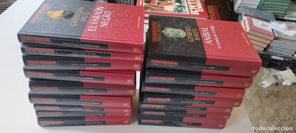 Libros de segunda mano: ULTIMOS EXITOS DE LA NOVELA HISTORICA - PLANETA- 16 TOMOS VER FOTOS