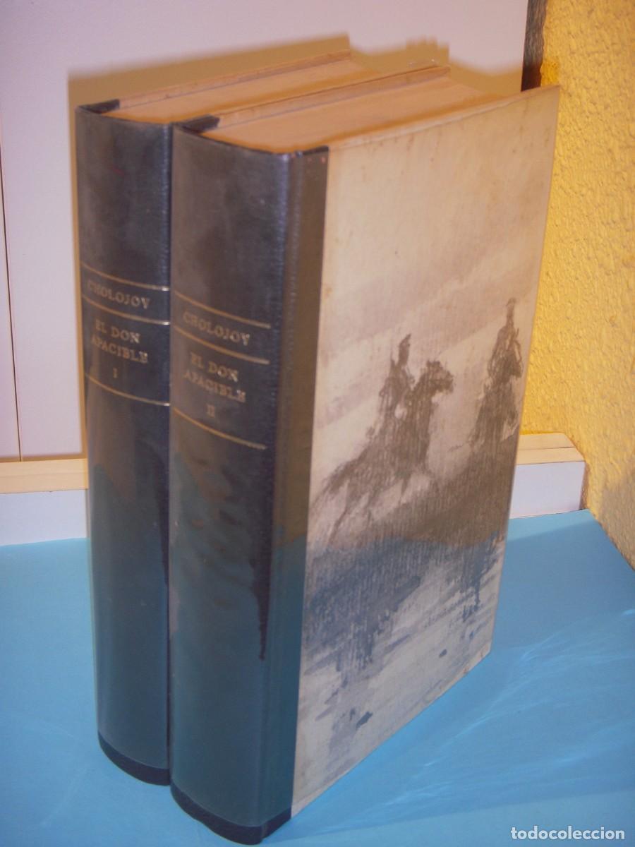 Libros de segunda mano: EL DON APACIBLE (2 TOMOS) - MIJAIL A. CHOLOJOV - CIRCULO DE LECTORES, 1968 (TAPA DURA, BUEN ESTADO)
