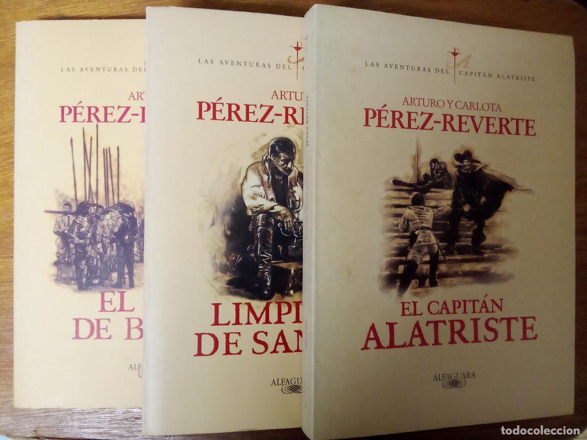 Libros de segunda mano: EL CAPITAN ALATRISTE, LIMPIEZA DE SANGRE, EL SOL DE BREDA, ARTURO PEREZ REVERTE, ALFAGUARA