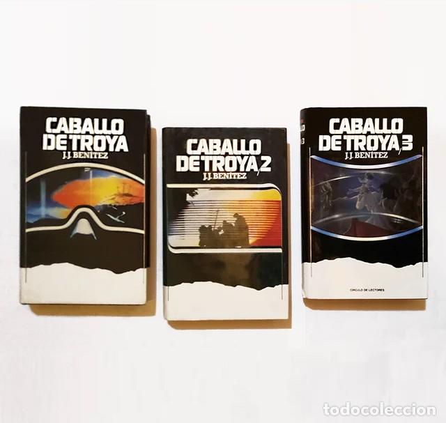 Libros de segunda mano: CABALLO DE TROYA 1, 2 y 3 - J. J. Ben&iacute;tez - (3 libros)