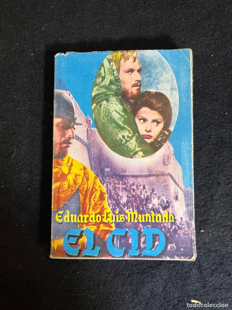 Libros de segunda mano: El Cid Charlton Heston Sophia Loren novela hist&oacute;rica 1962 Miguel Arimany vintage cine libro
