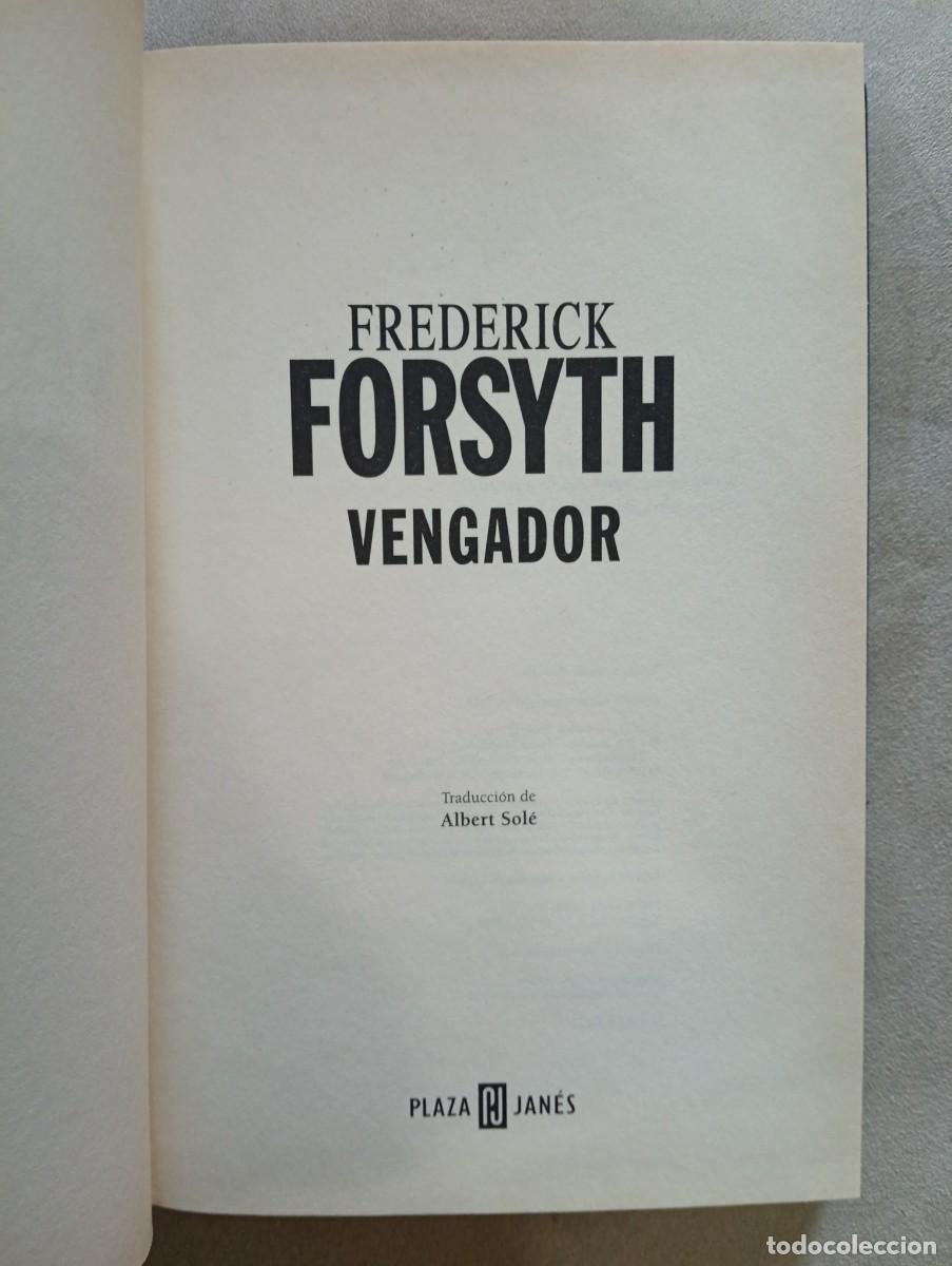 Livres d'occasion: Frederick Forsyth. Vengador