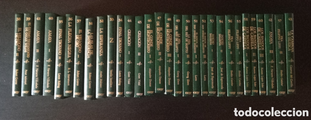Libros de segunda mano: Biblioteca de novela Hist&oacute;rica Orbis 30 tomos
