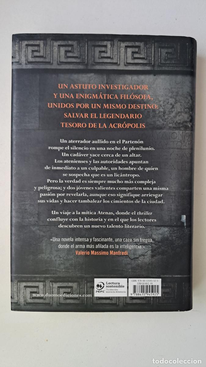 Libros de segunda mano: Muerte en la Acr&oacute;polis (Andrea Maggi) - Duomo Ediciones - Foto 2