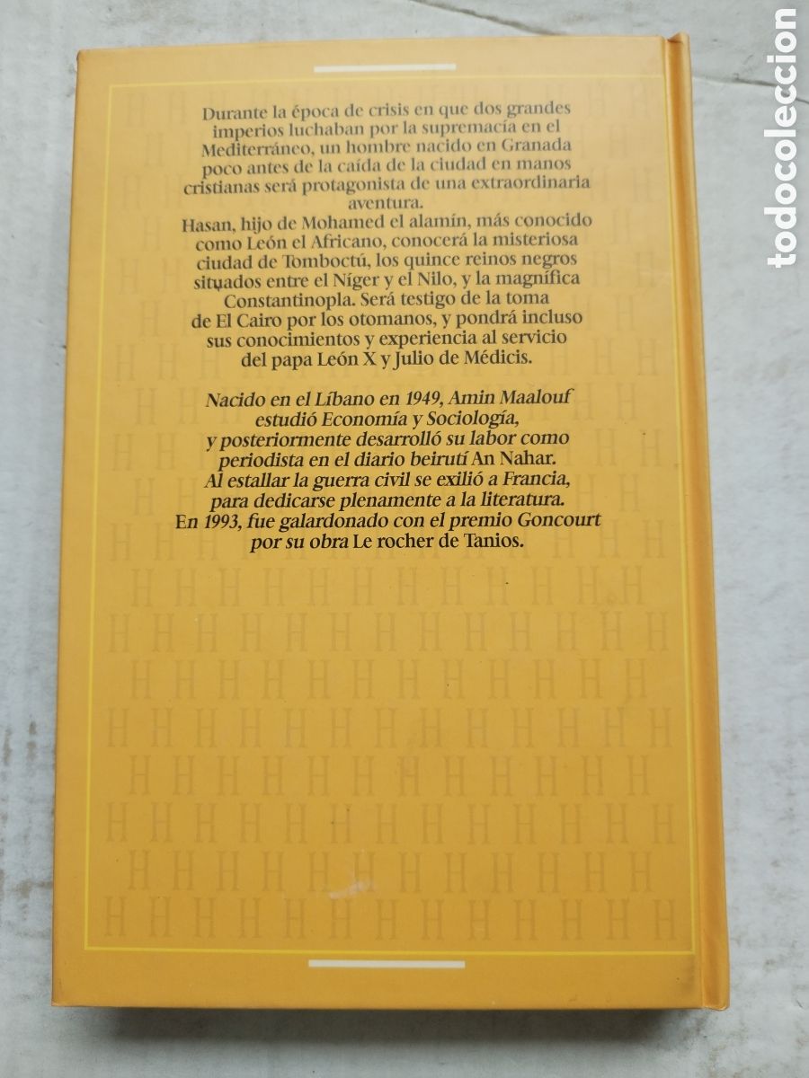 Libros de segunda mano: LE&Oacute;N EL AFRICANO/AMIN MALOUF - Foto 3