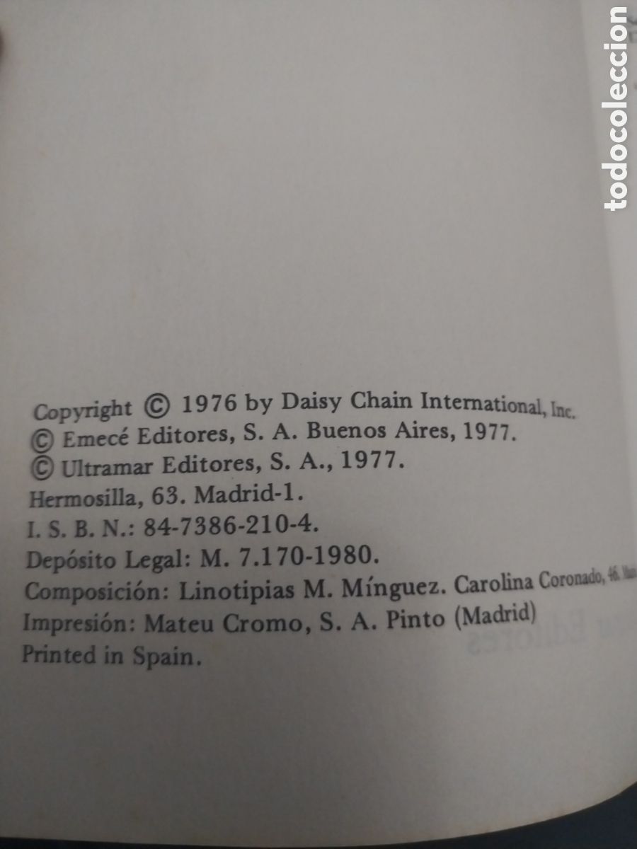 Libros de segunda mano: COLAPSO......... a&ntilde;o 1977 - Foto 2