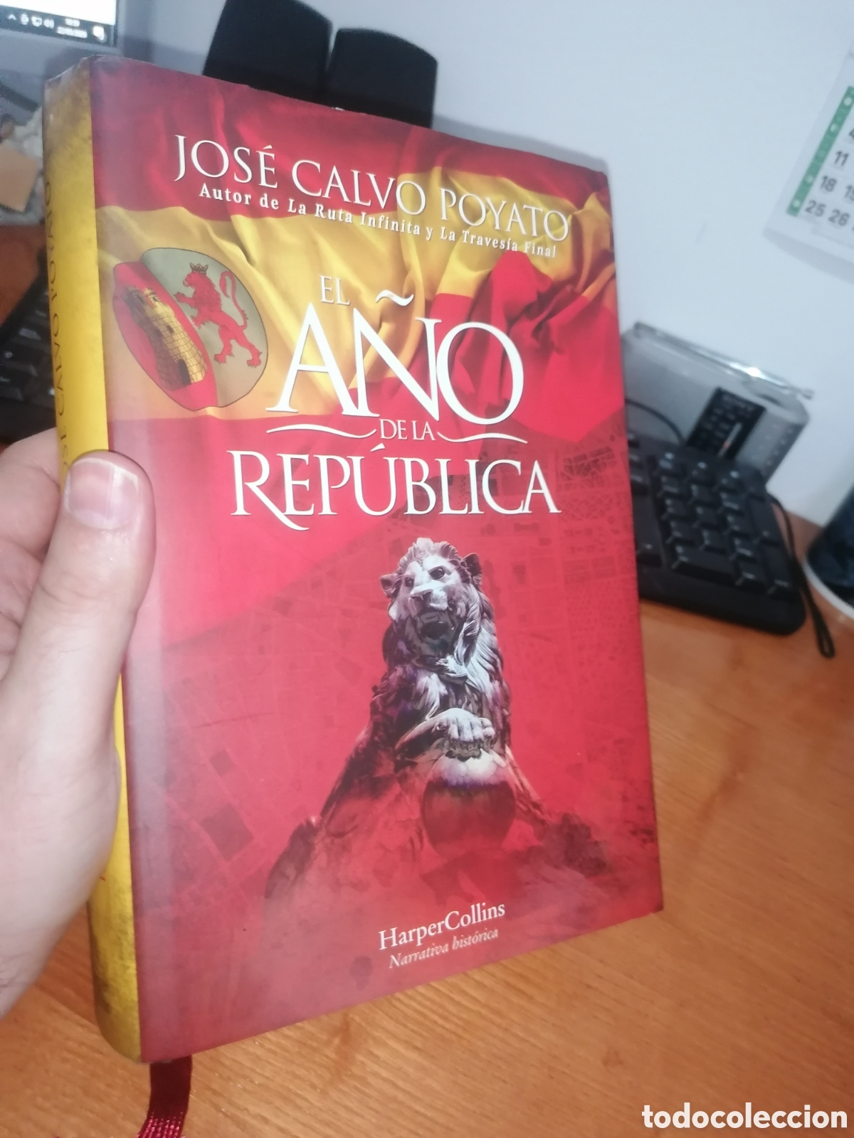 Libros de segunda mano: Libro: EL A&Ntilde;O DE LA REP&Uacute;BLICA - Jos&eacute; Calvo Poyato