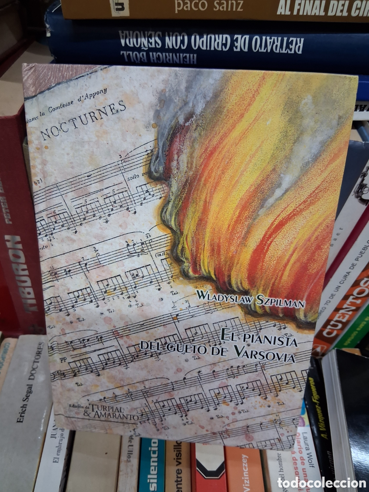 Libros de segunda mano: El pianist del Gueto de Varsovia - Wladyslaw Szpilman - edicion de turpial & amaranto