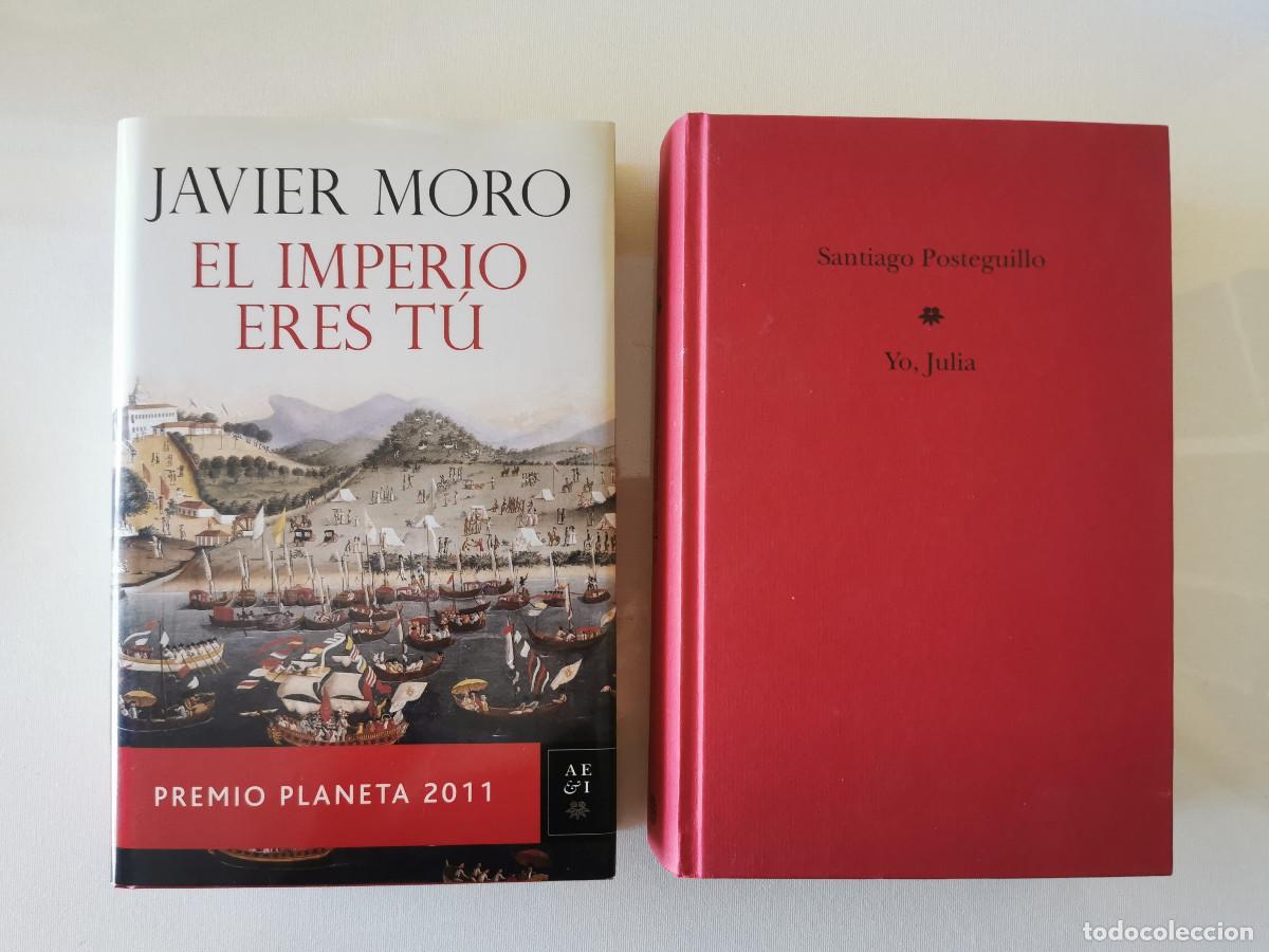 Libros de segunda mano: Yo, Julia. Santiago Posteguillo + El imperio eres tu. Javier Moro Premios Planeta