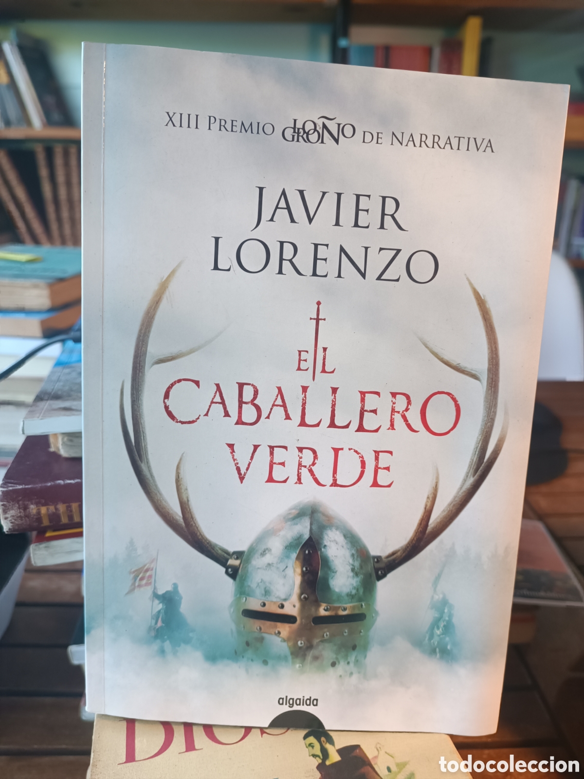 Libros de segunda mano: El Caballero Verde - Javier Lorenzo. Algaida. Primera Edici&oacute;n 2020