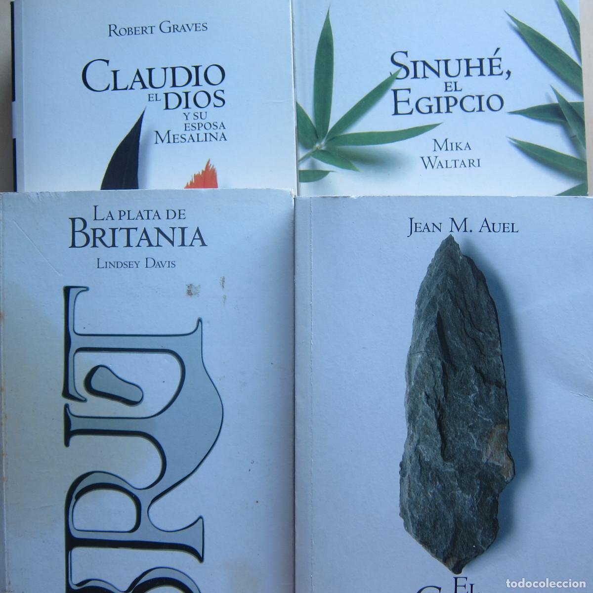 Libros de segunda mano: PACK NOVELA HIST&Oacute;RICA EL PA&Iacute;S - WALTARI, AUEL, GRAVES Y DAVIS (EP) 4 NOVELAS