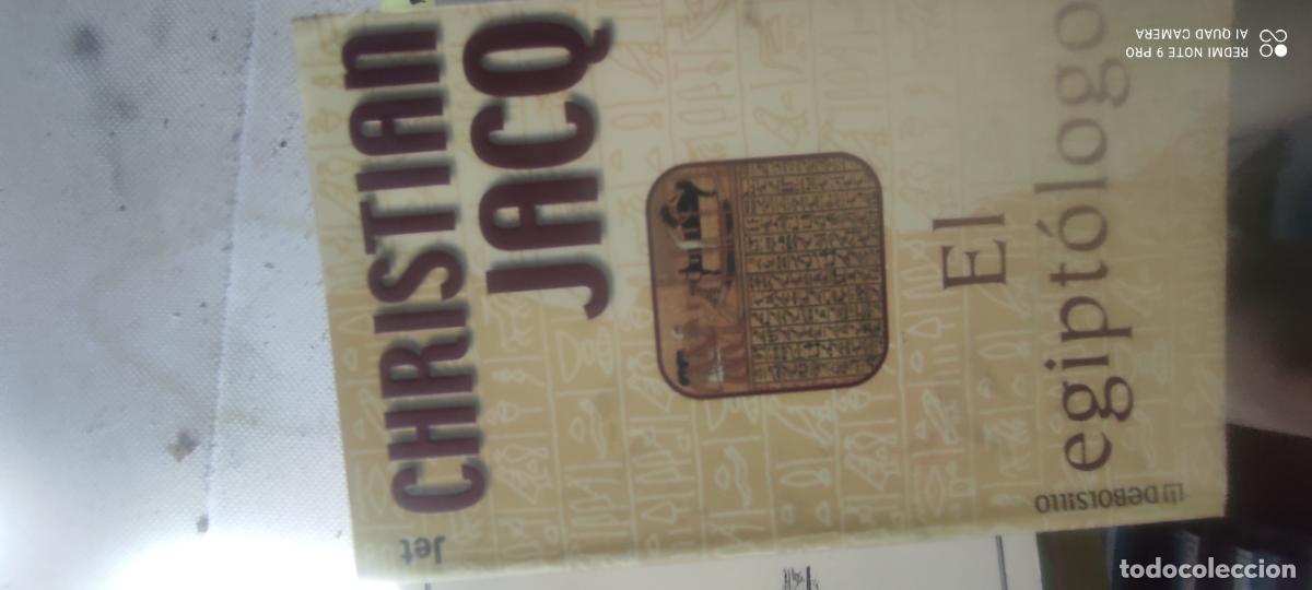 Libros de segunda mano: El egiptologo. C. Jacq - Foto 1