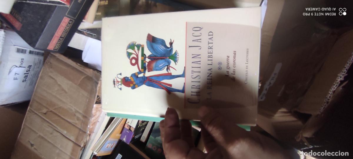 Libros de segunda mano: La reina libertad. La guerra de las coronas. Jacq