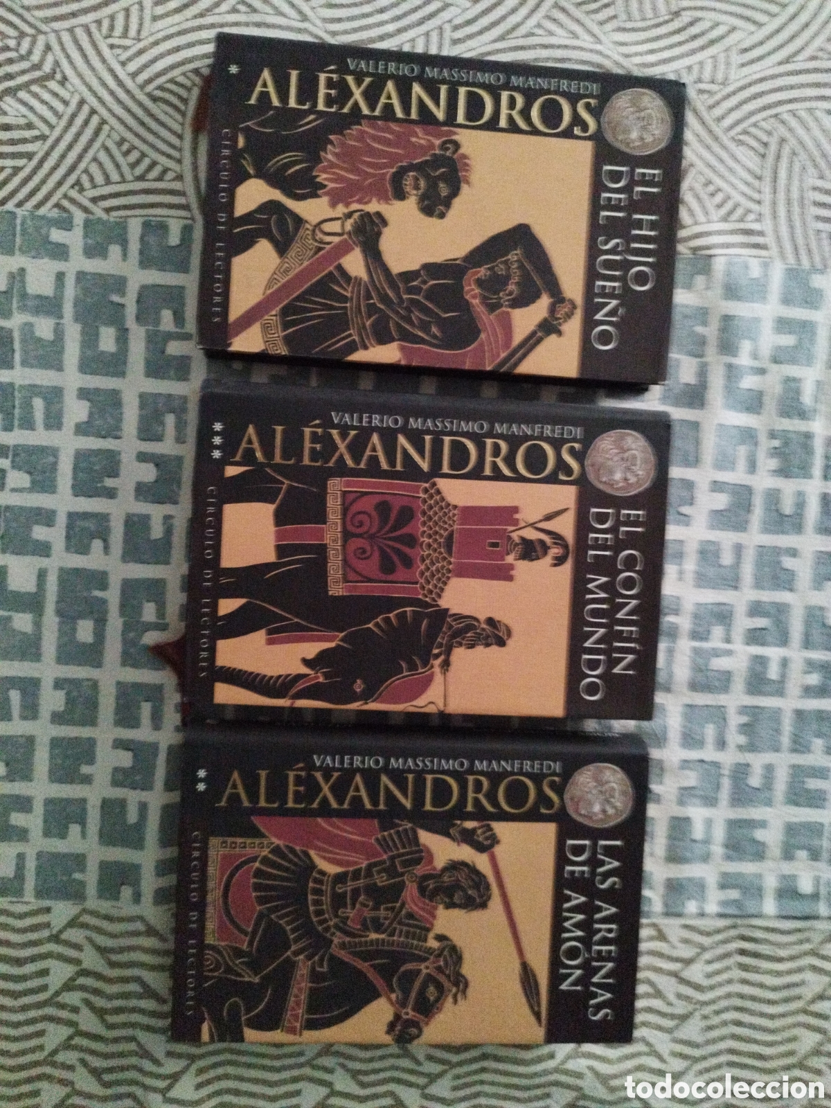Libros de segunda mano: Trilog&iacute;a Alexandros - Valeria Manfredi
