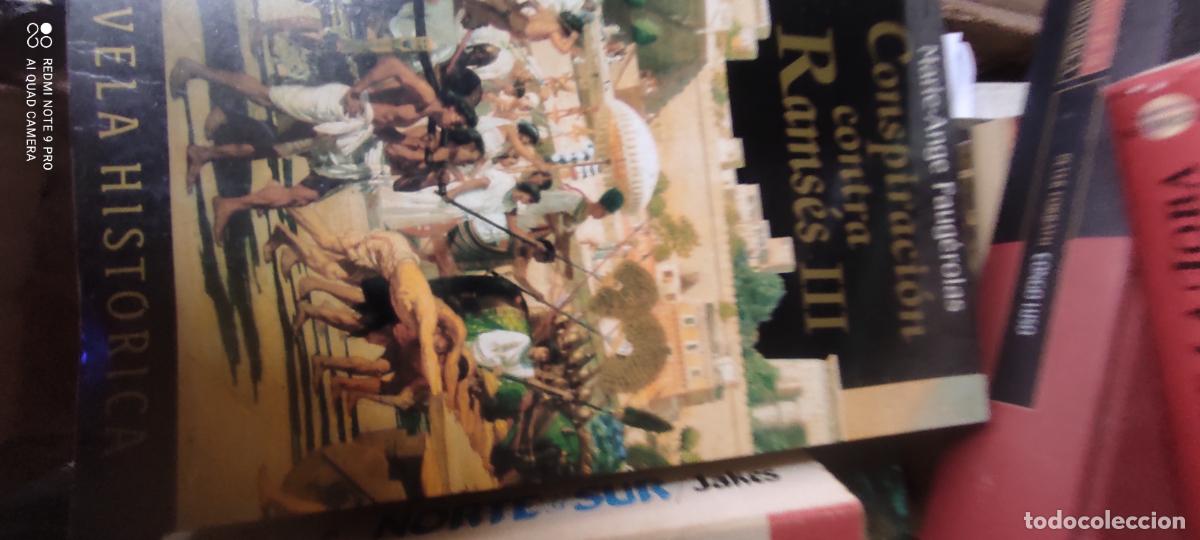 Libros de segunda mano: CONSPIRACION CONTRA RAMSES III. MARIE- ANGE FAUGEROLAS. MARTINEZ ROCA. 1997. PAGS : 281