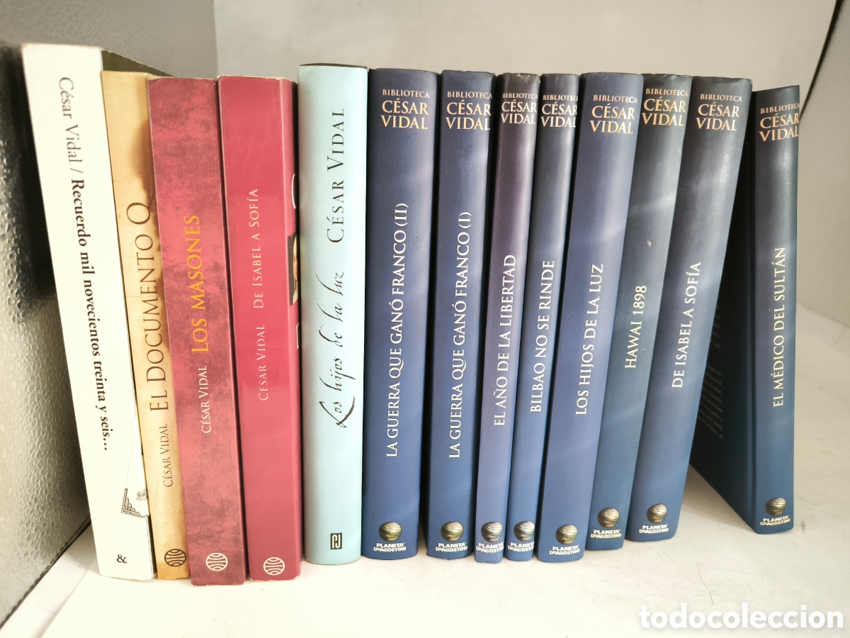 Gebrauchte B&uuml;cher: 13 libros de C&eacute;sar Vidal
